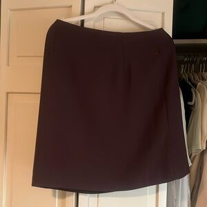 Brown skirt size 12, but fits like a 2